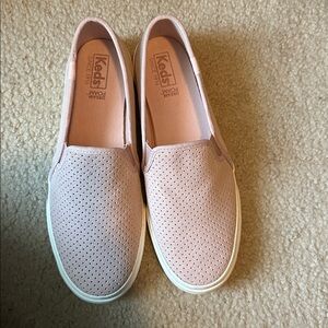 Keds Blush Perforated Slip-On Sneakers